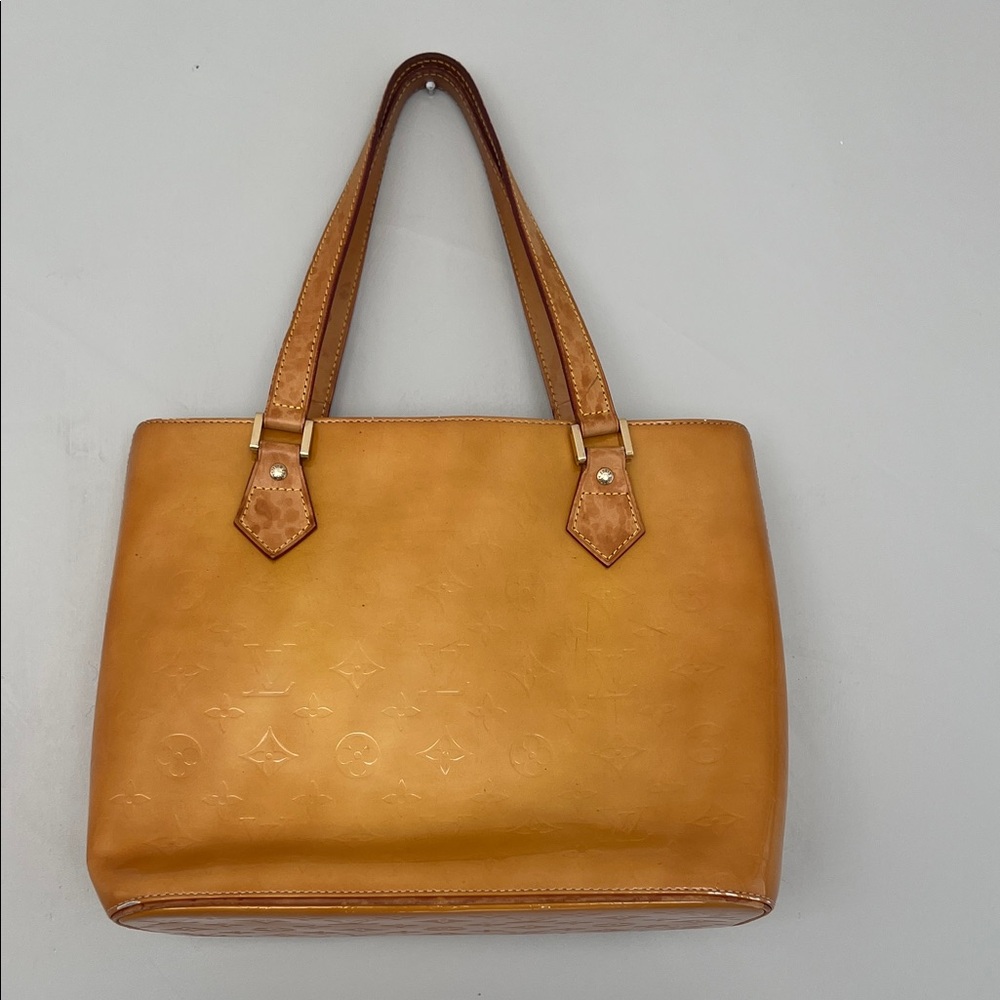 Louis Vuitton Gold and Tan Tote Bag